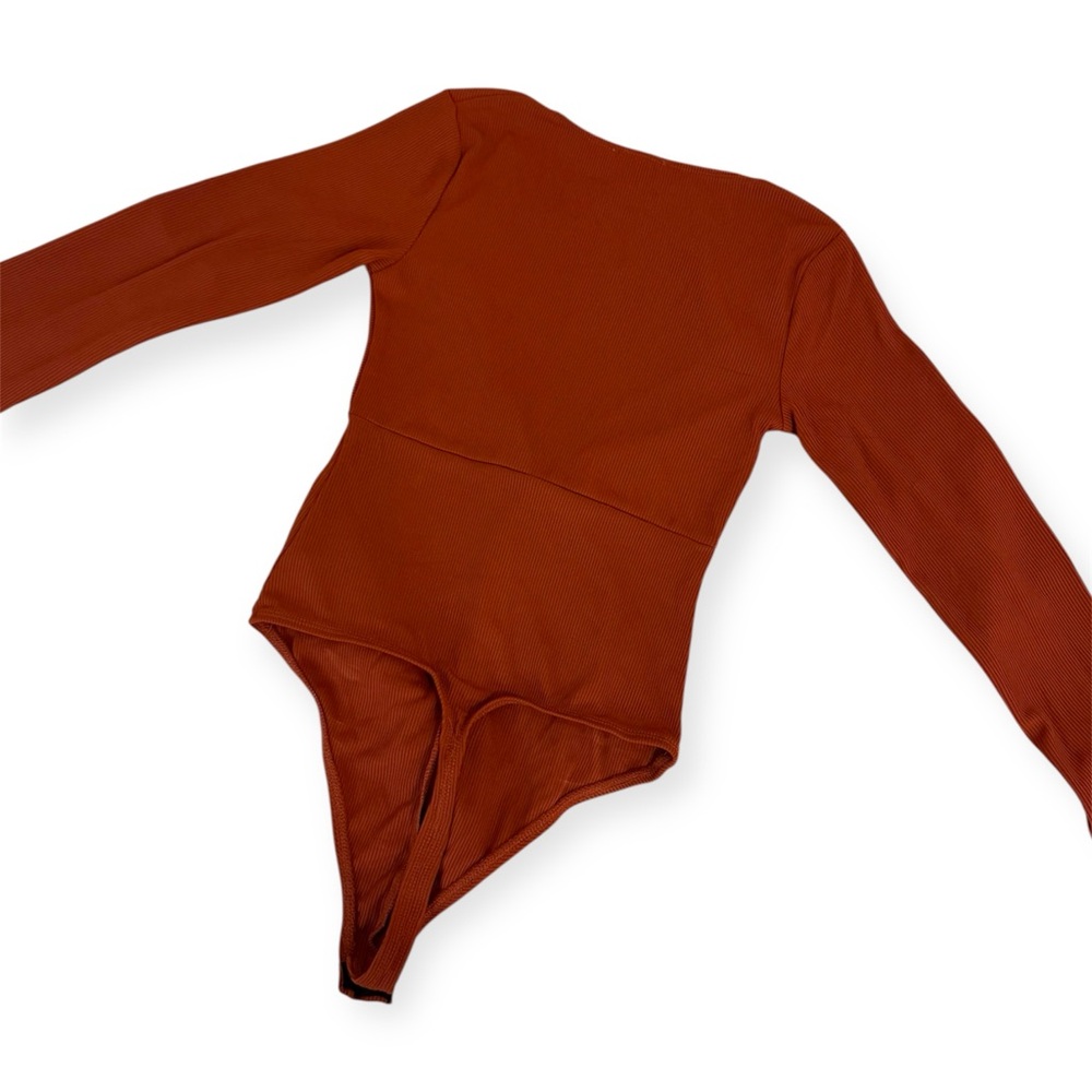 Revamped Blood Orange Long Sleeve Bodysuit | Small | NWT - Picture 5 of 9